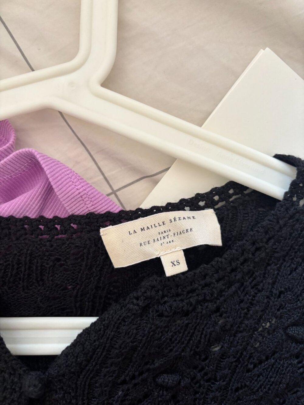 Sezane Milane Top Black XS - Picture 5 of 5